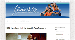 Desktop Screenshot of leadersinlife.org